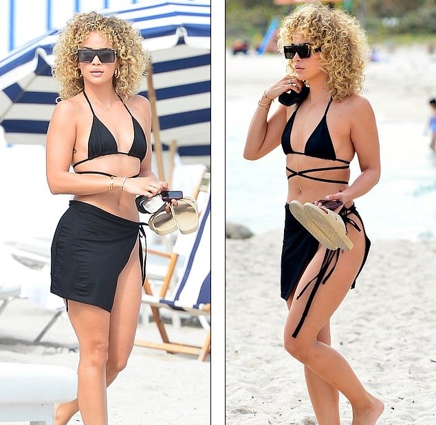 Jasmine Sanders căng tràn sức sống thanh xuân trên biển Miami - ảnh 8