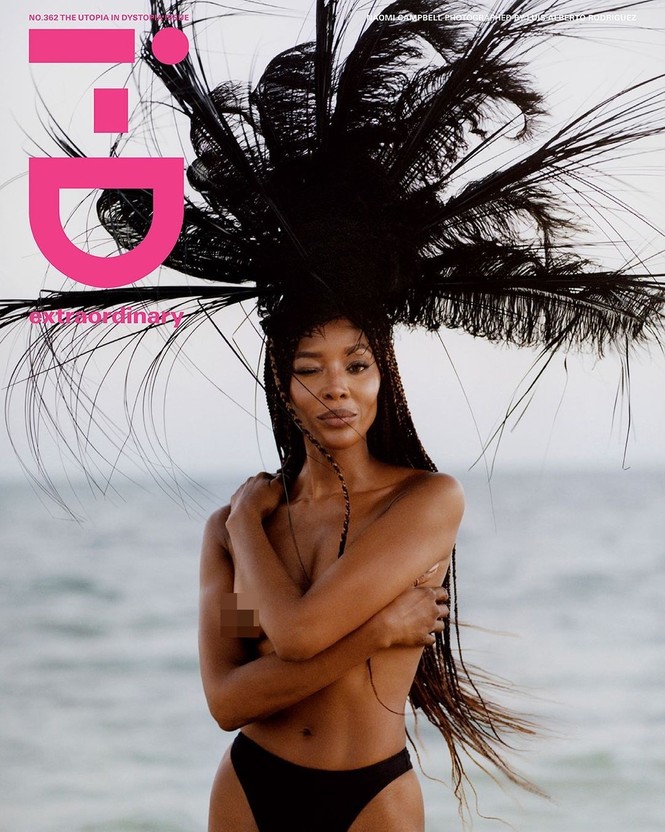 Thần thái rực rỡ của siêu mẫu huyền thoại Naomi Campbell ở tuổi 50 - ảnh 1