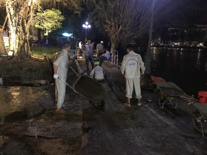 kè hồ gươm, hà nội, lát đá, vỉa hè, hồ hoàn kiếm, phạm tuấn long, phó chủ tịch - ảnh 5