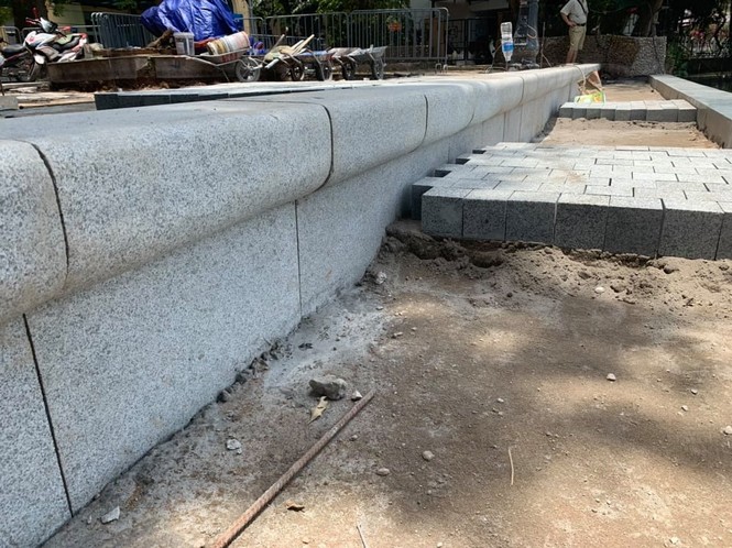 kè hồ gươm, hà nội, lát đá, vỉa hè, hồ hoàn kiếm, phạm tuấn long, phó chủ tịch - ảnh 2