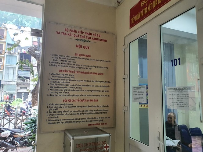 một cửa, hà nội, sở tttt, sở nội vụ, chánh thanh tra, trúc bạch, điện biên, sở y tế, giờ hành chính, - ảnh 4