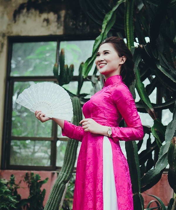 Top 10 Press Beauty 2016 rạng rỡ trong tà áo dài truyền thống - ảnh 8