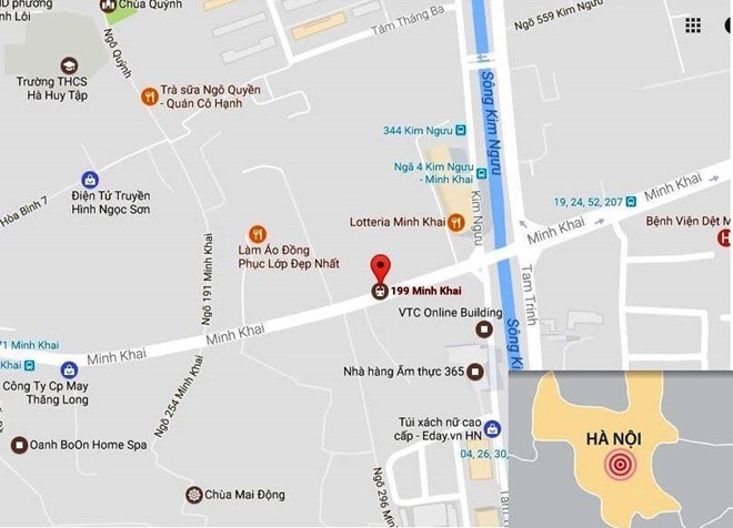 Cháy lớn tại 199 Minh Khai, Hà Nội - ảnh 1