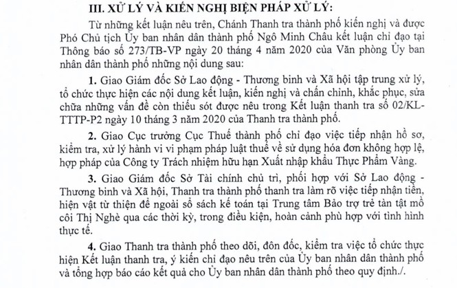 Trung tâm Thị Nghè chia chác 760 triệu đồng tiền từ thiện cho cán bộ - ảnh 2