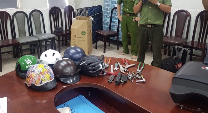Triệt phá đường dây chuyên trộm xe máy hạng sang ở TPHCM - ảnh 2