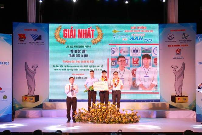 Giải thưởng Sinh viên nghiên cứu khoa học Euréka - ảnh 1