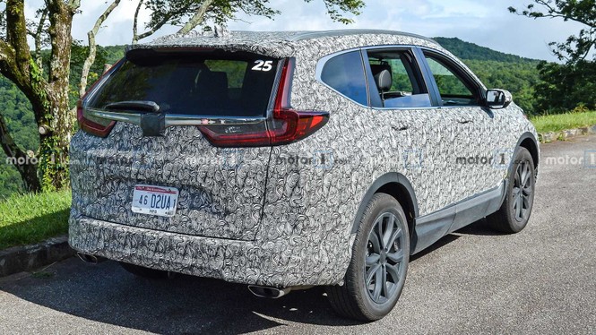 Honda CR-V 2020 lộ những hình ảnh chạy thử mới - ảnh 5