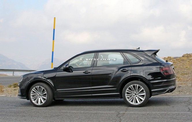 Bentley Bentayga mới lộ nhiều hình ảnh chạy thử - ảnh 2