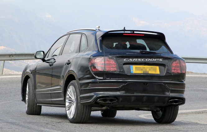 Bentley Bentayga mới lộ nhiều hình ảnh chạy thử - ảnh 3