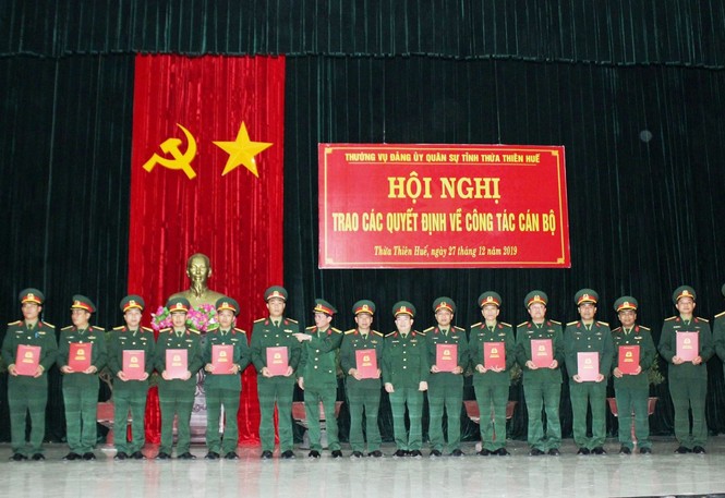 Điều động, bổ nhiệm nhân sự quân đội - ảnh 1