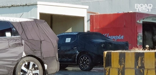 Bán tải Hyundai Santa Cruz lộ ảnh chạy thử - ảnh 5