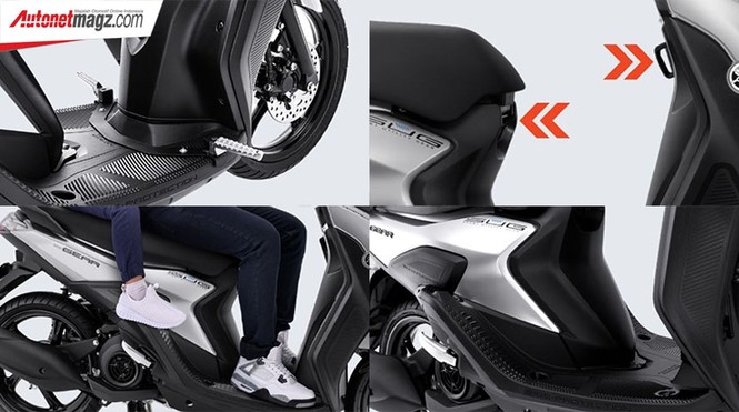 Yamaha Gear 125 hoàn toàn mới trình làng thị trường Indonesia - ảnh 6
