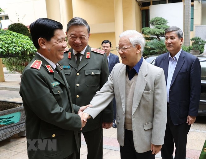 TBT, Chủ tịch nước dự Hội nghị đánh giá kết quả công tác của Đảng ủy Công an TW - ảnh 8