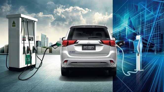 Mitsubishi Outlander thế hệ mới tại Thái Lan là xe Hybrid - ảnh 7