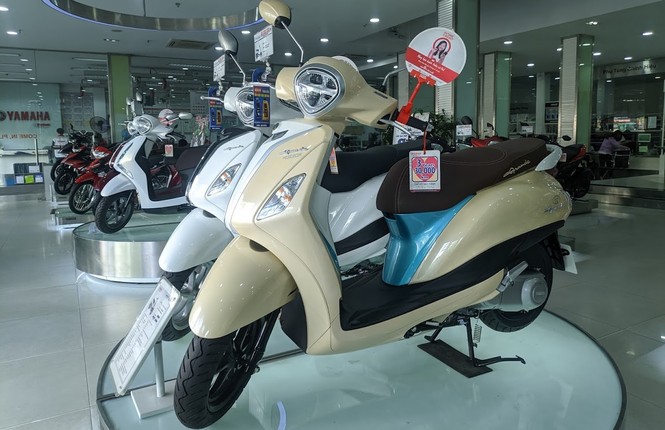 Doanh số xe máy giảm mạnh trong năm 2020 - ảnh 1