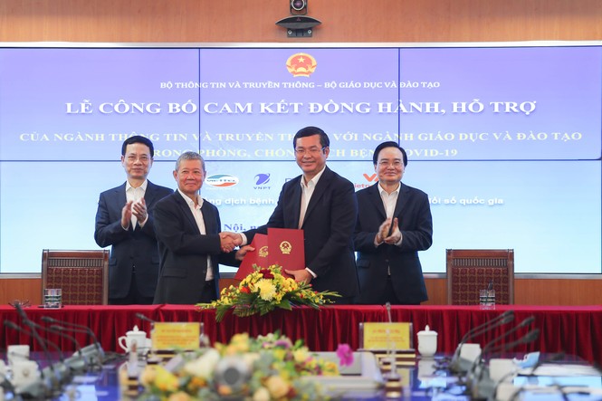 Miễn toàn bộ cước phí dạy, học từ xa - ảnh 1