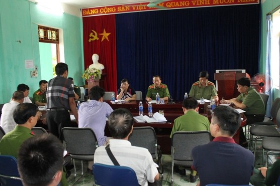 Thứ trưởng Công an lên Lào Cai chỉ đạo điều tra vụ thảm án - ảnh 1