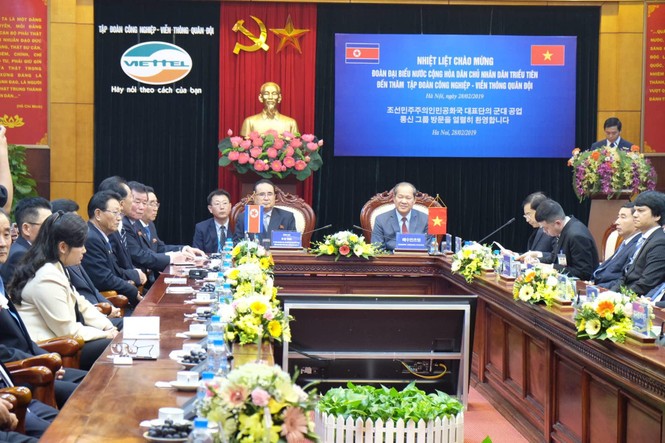 Phái đoàn triều tiên đến thăm Viettel - ảnh 8