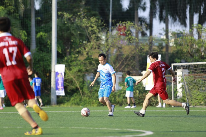 Báo Tiền Phong khởi đầu thắng lợi mùa giải Press Cup 2018 - ảnh 5