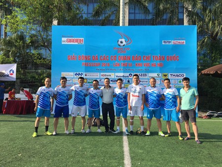 Báo Tiền Phong khởi đầu thắng lợi mùa giải Press Cup 2018 - ảnh 2