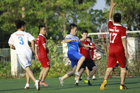 Báo Tiền Phong khởi đầu thắng lợi mùa giải Press Cup 2018 - ảnh 4