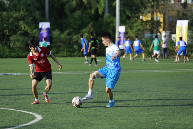 Báo Tiền Phong khởi đầu thắng lợi mùa giải Press Cup 2018 - ảnh 16