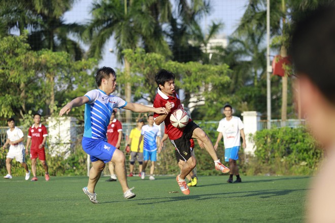 Báo Tiền Phong khởi đầu thắng lợi mùa giải Press Cup 2018 - ảnh 9