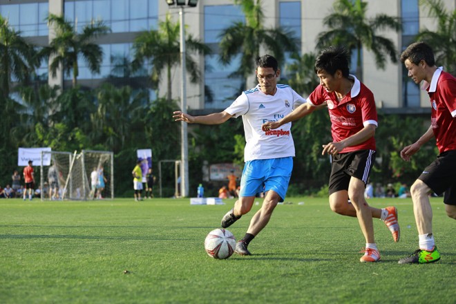 Báo Tiền Phong khởi đầu thắng lợi mùa giải Press Cup 2018 - ảnh 18