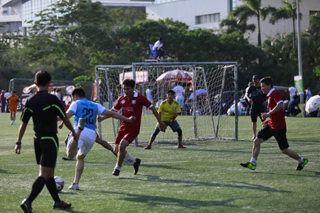 Báo Tiền Phong khởi đầu thắng lợi mùa giải Press Cup 2018 - ảnh 12