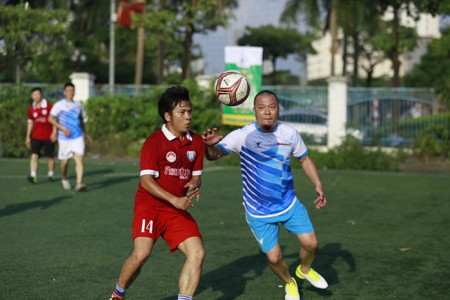 Báo Tiền Phong khởi đầu thắng lợi mùa giải Press Cup 2018 - ảnh 13