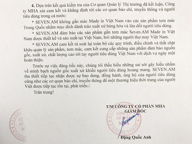 Nghi vấn nhập hàng lớn, chỉ mở 1 tờ khai Hải quan, Seven.am nói gì? - ảnh 1