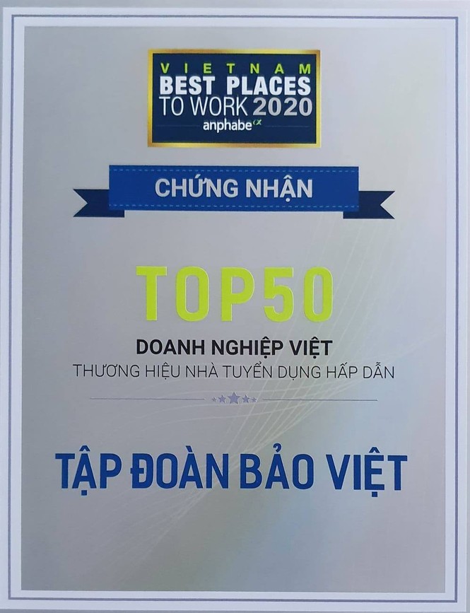 Bảo Việt - “Nơi làm việc tốt nhất Việt Nam” - ảnh 2