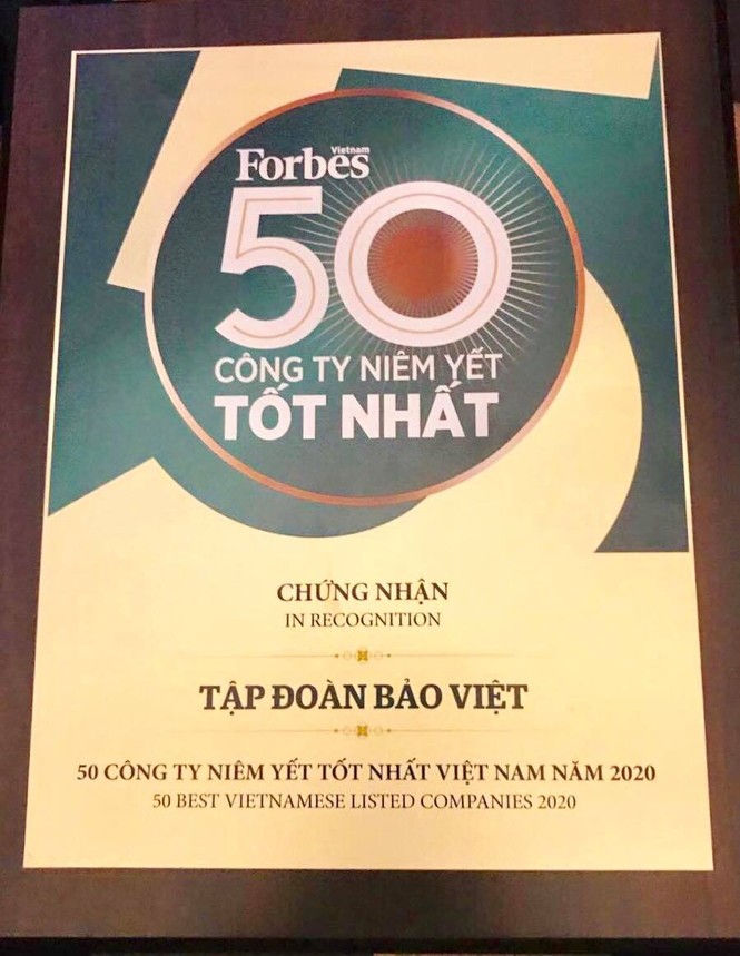 Bảo Việt 8 năm lọt Top 50 công ty niêm yết tốt nhất năm 2020 - ảnh 2