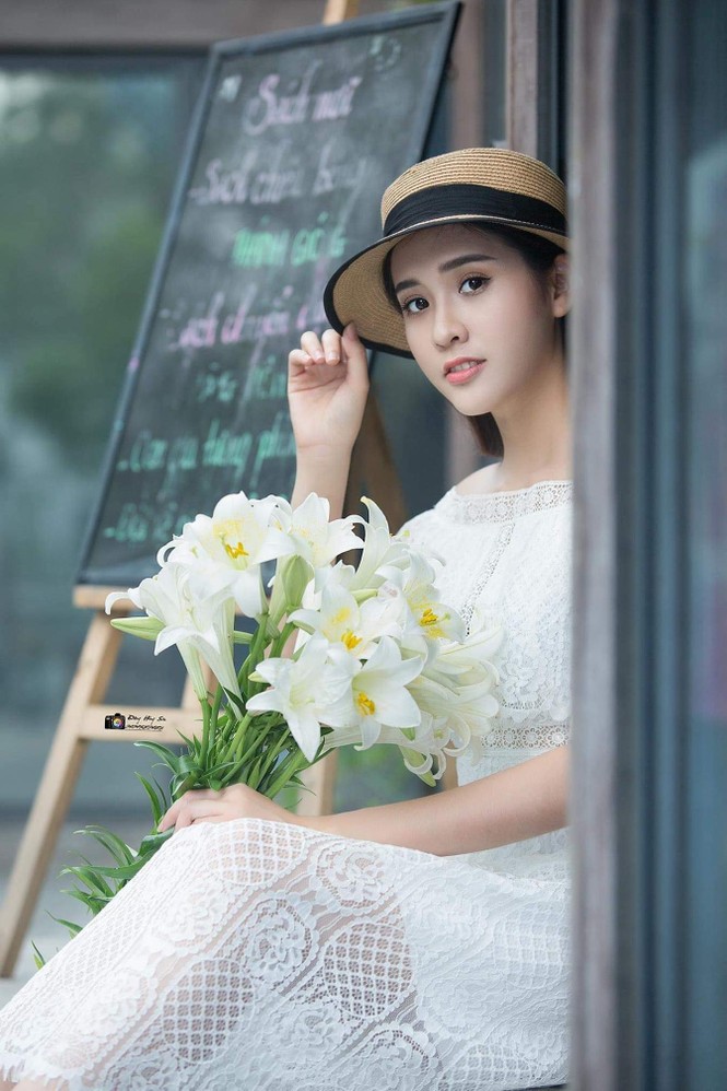 Diệu Linh – cô mẫu ảnh đam mê hội họa và ước mơ trở thành giảng viên mỹ thuật - ảnh 6