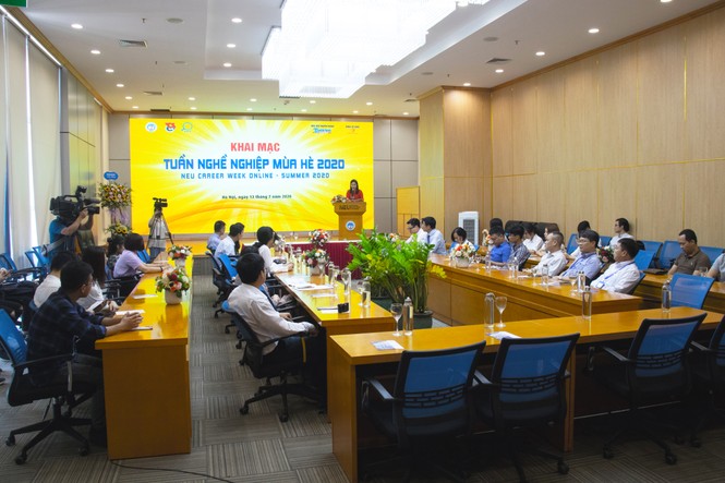 Khai mạc Tuần nghề nghiệp mùa hè 2020: Cơ hội việc làm lớn cho sinh viên Kinh tế Quốc dân - ảnh 2
