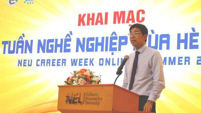 Khai mạc Tuần nghề nghiệp mùa hè 2020: Cơ hội việc làm lớn cho sinh viên Kinh tế Quốc dân - ảnh 1