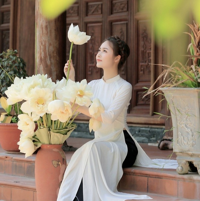 Hoa khôi tình nguyện luôn mong muốn lan tỏa tình thương - ảnh 13