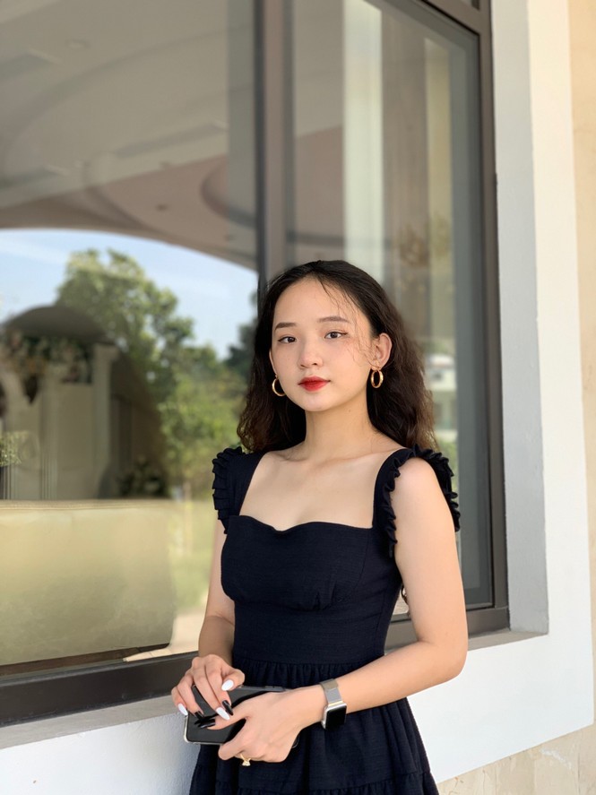 Hot girl Yên Bái đạt điểm thi cao vút gạt phăng định kiến “chân dài não ngắn“ - ảnh 1