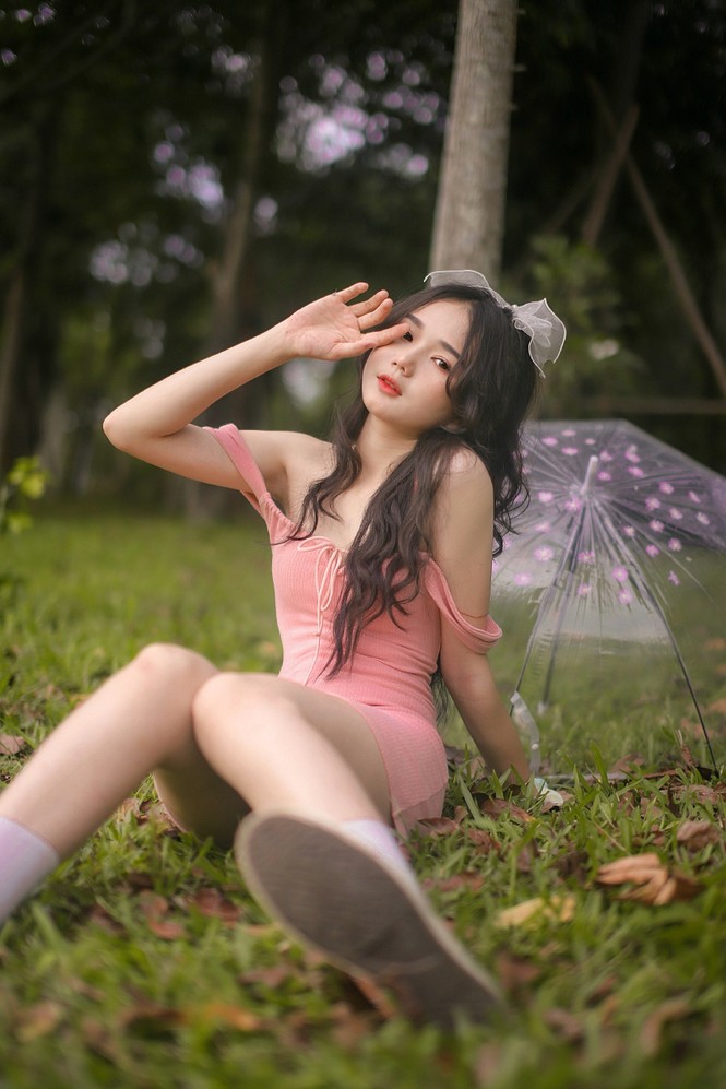 Nữ sinh 10X Bình Dương sở hữu nhan sắc ngọt ngào tựa “búp bê lai” - ảnh 11