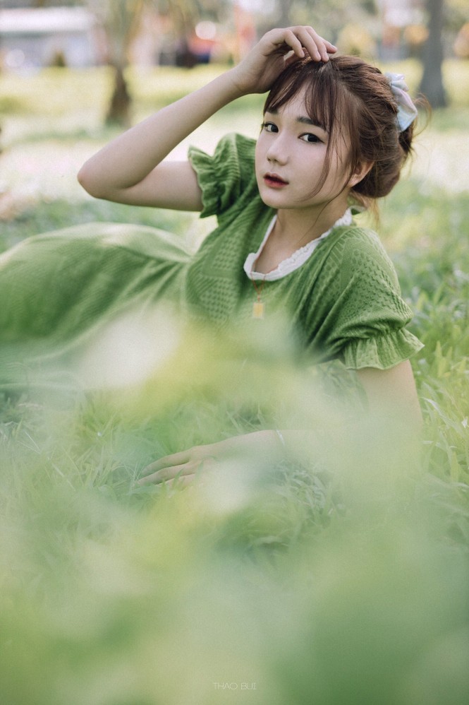 Nữ sinh 10X Bình Dương sở hữu nhan sắc ngọt ngào tựa “búp bê lai” - ảnh 5