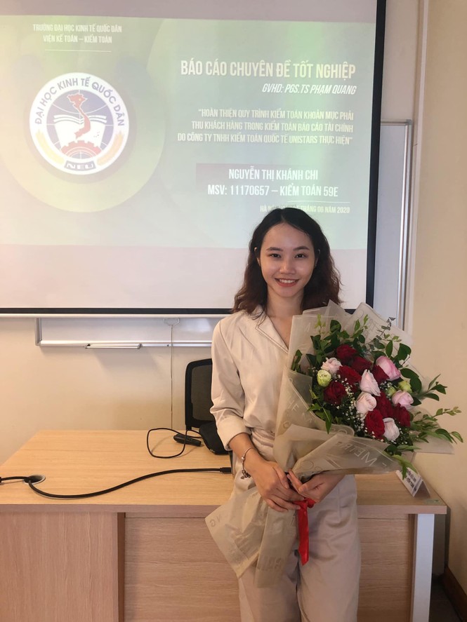Tân cử nhân trẻ tuổi nhất trường ĐH Kinh tế Quốc dân là Đảng viên, sinh viên xuất sắc - ảnh 5