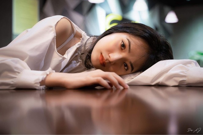 Vẻ đẹp trong veo tựa ‘nàng thơ’ của nữ sinh trường Cao đẳng Sư phạm Trung ương - ảnh 7