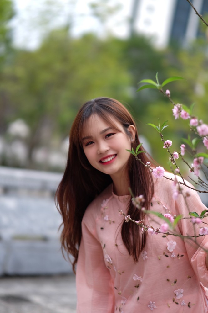 Vẻ đẹp chuẩn Hàn Quốc của nữ sinh trường ĐH Kinh doanh và Công nghệ Hà Nội - ảnh 10