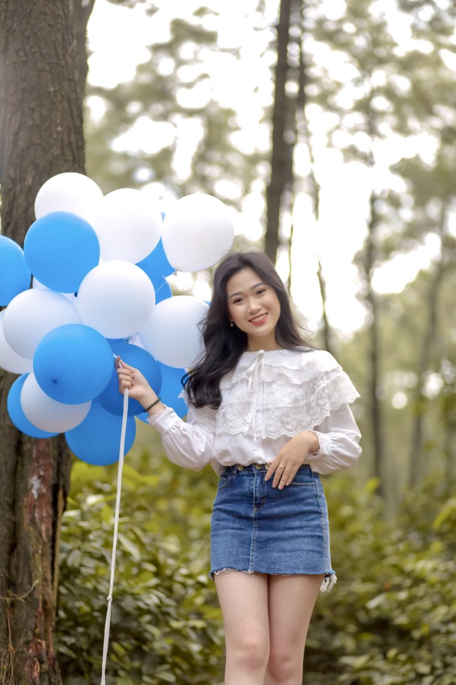 Mê mẩn với vẻ đẹp trong veo của tân sinh viên trường Đại học Thủy lợi - ảnh 12