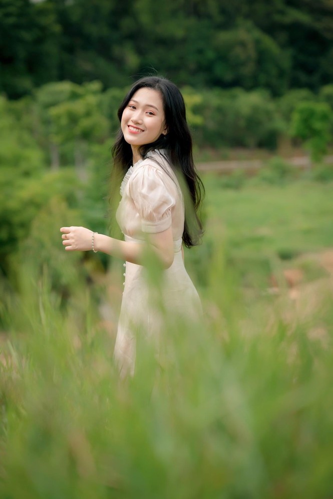 Mê mẩn với vẻ đẹp trong veo của tân sinh viên trường Đại học Thủy lợi - ảnh 4