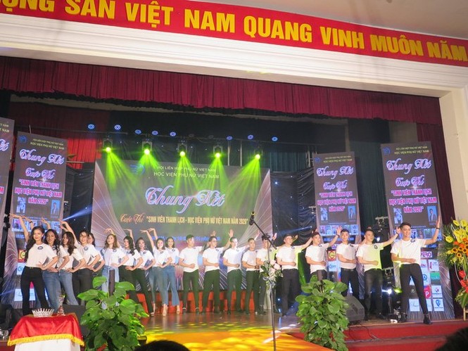 Chung kết cuộc thi Sinh viên thanh lịch Học viện Phụ nữ Việt Nam 2020 - ảnh 9