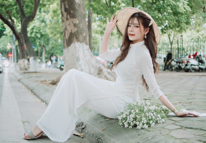 Hot girl Hà thành: Mình yêu nghề mẫu ảnh - ảnh 9