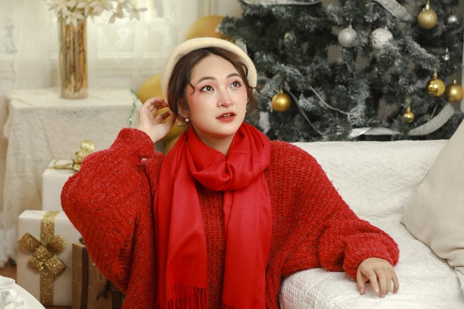 Ngắm nhìn bộ ảnh Giáng sinh ấm áp của nữ sinh Sơn La - ảnh 10