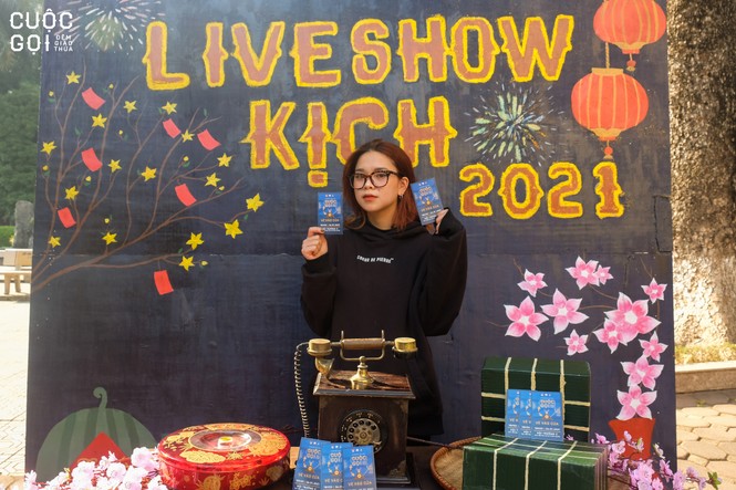 Sinh viên trường Báo háo hức chào Xuân cùng photobooth “Lời chưa nói” - ảnh 3