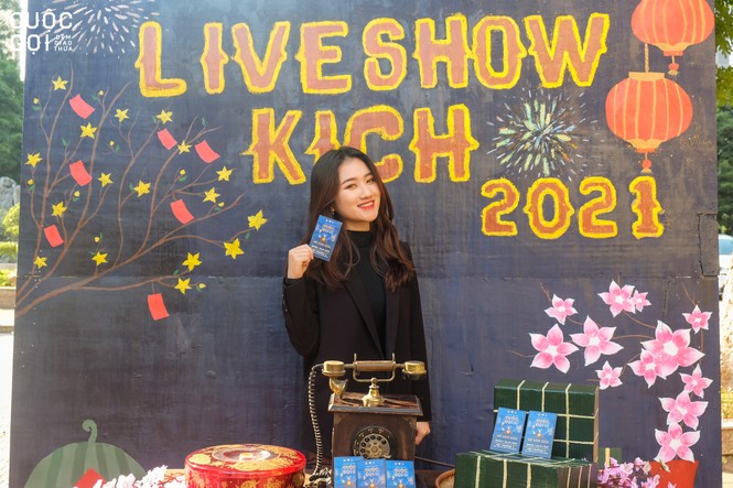 Sinh viên trường Báo háo hức chào Xuân cùng photobooth “Lời chưa nói” - ảnh 6